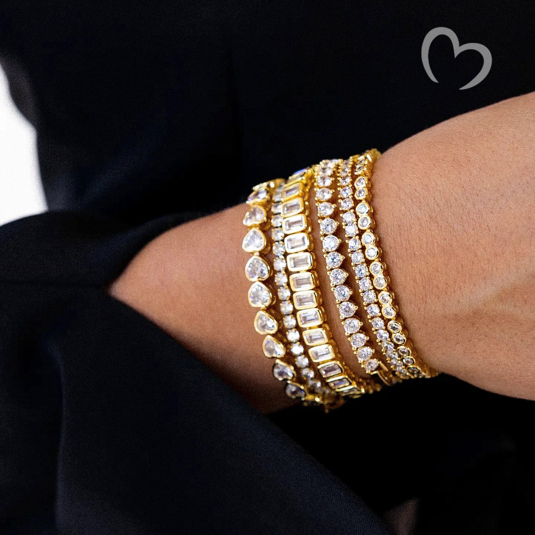 Eternal Bezel Tennis Bracelet