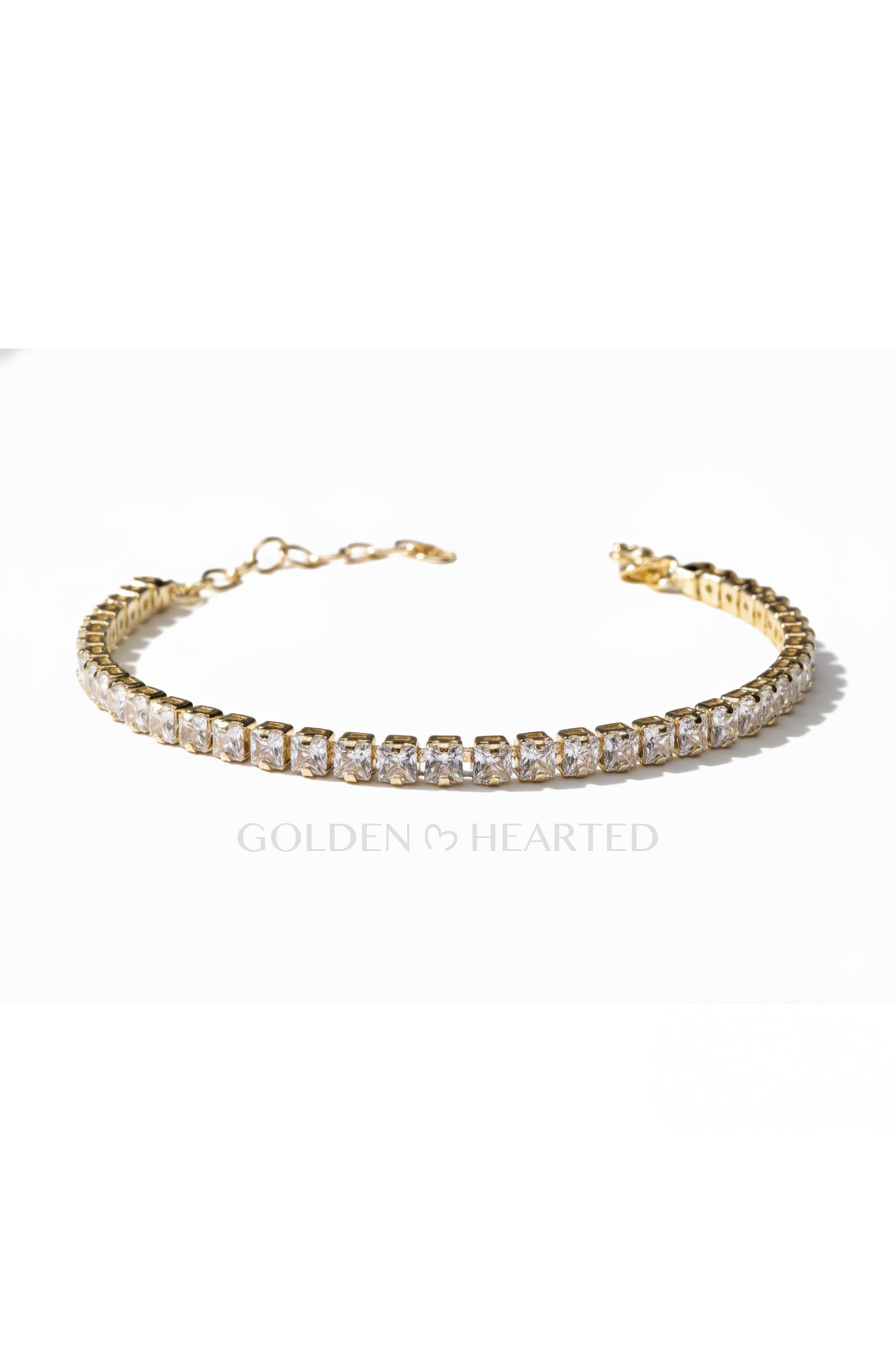 Golden Radiance - Gold Filled CZ Tennis Bracelet