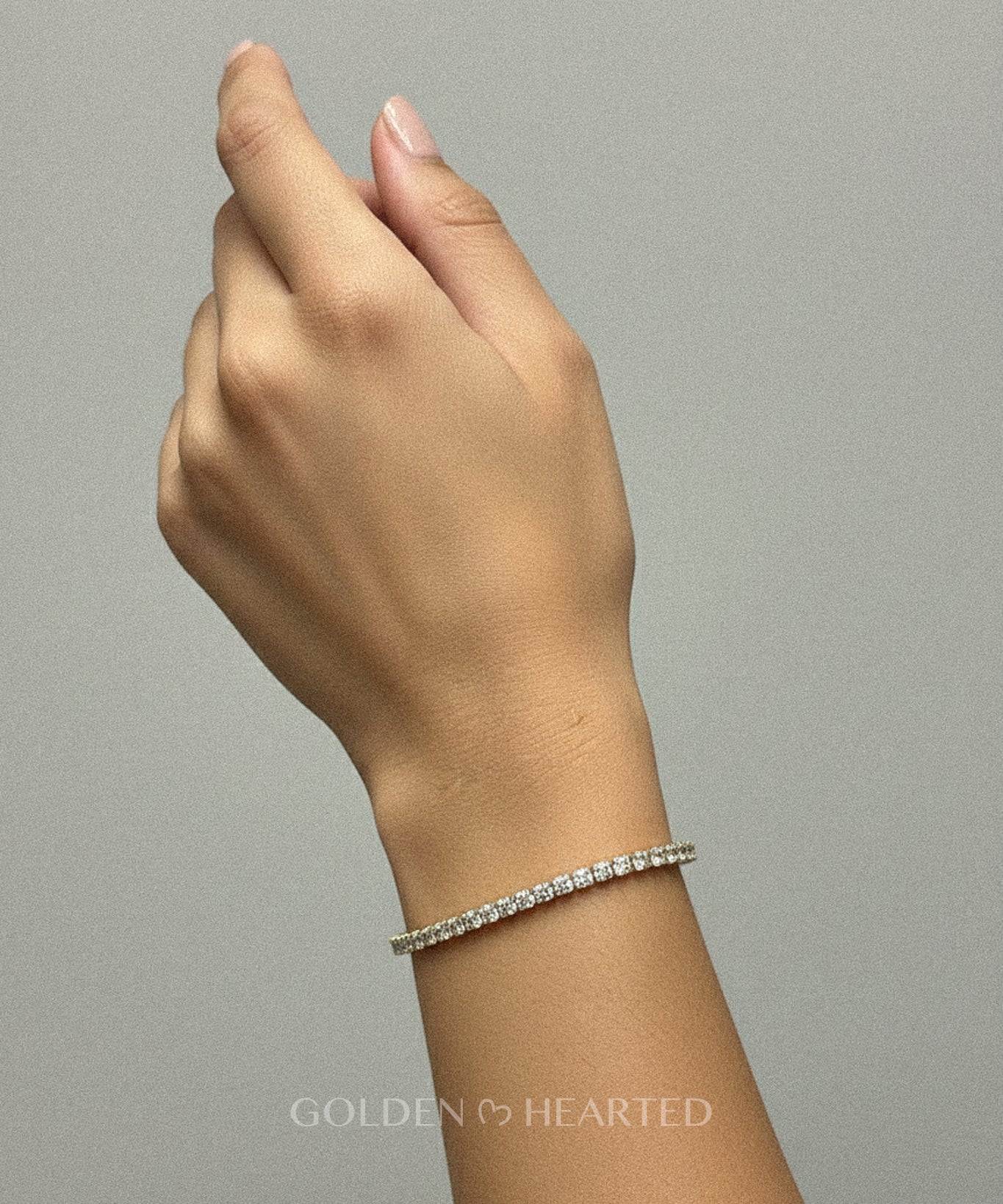 Golden Radiance - Gold Filled CZ Tennis Bracelet