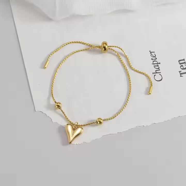 Heart of Gold Bracelet