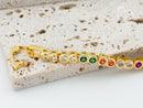 The Promise - Rainbow Bezel Bracelet