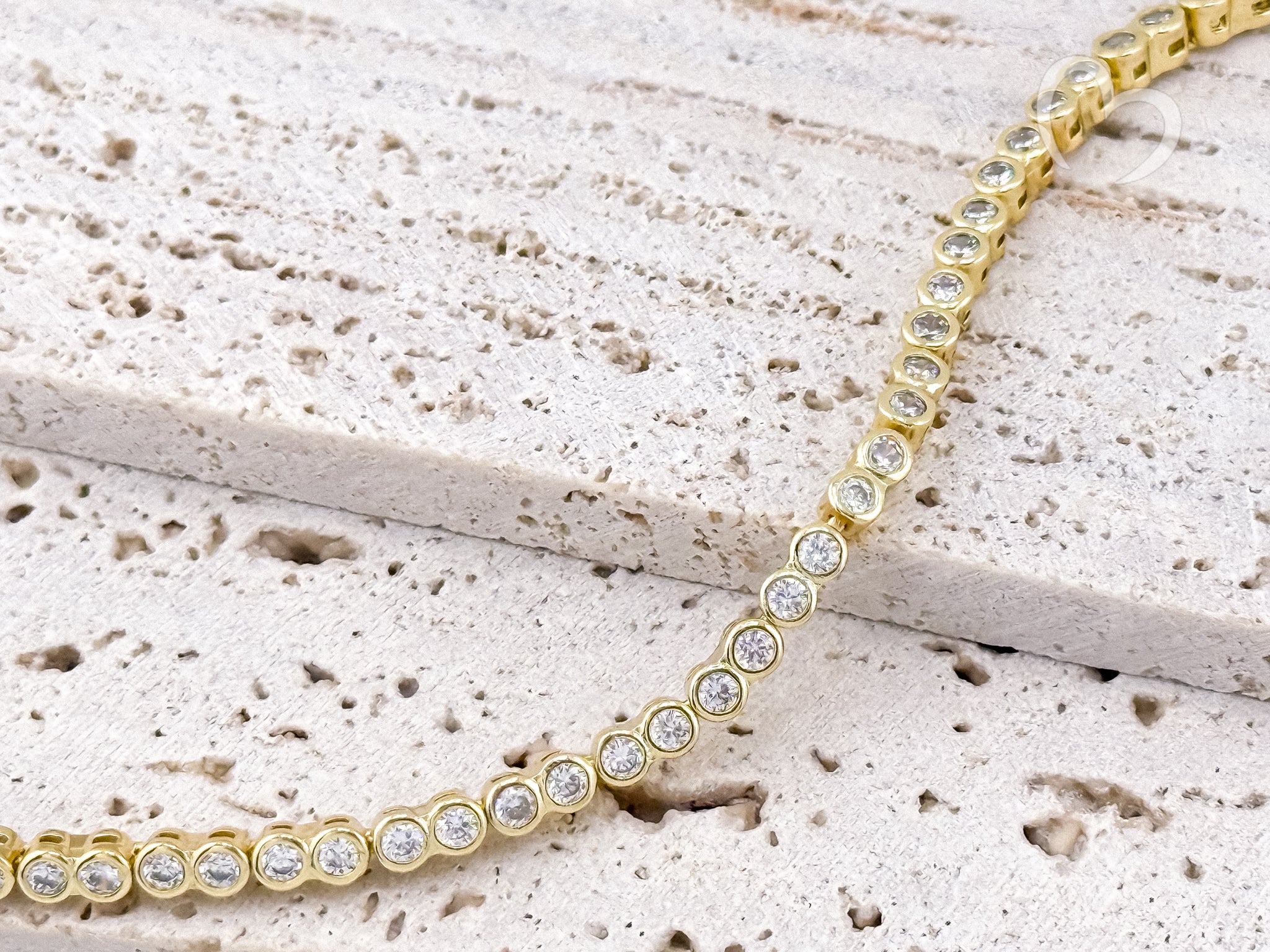 Eternal Bezel Tennis Bracelet