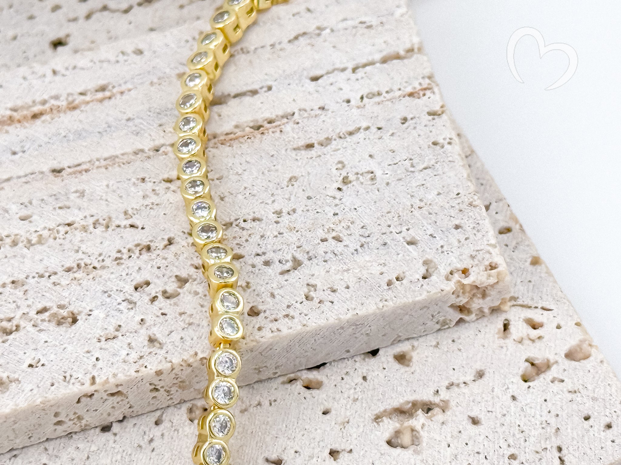 Eternal Bezel Tennis Bracelet