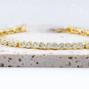 Eternal Bezel Tennis Bracelet