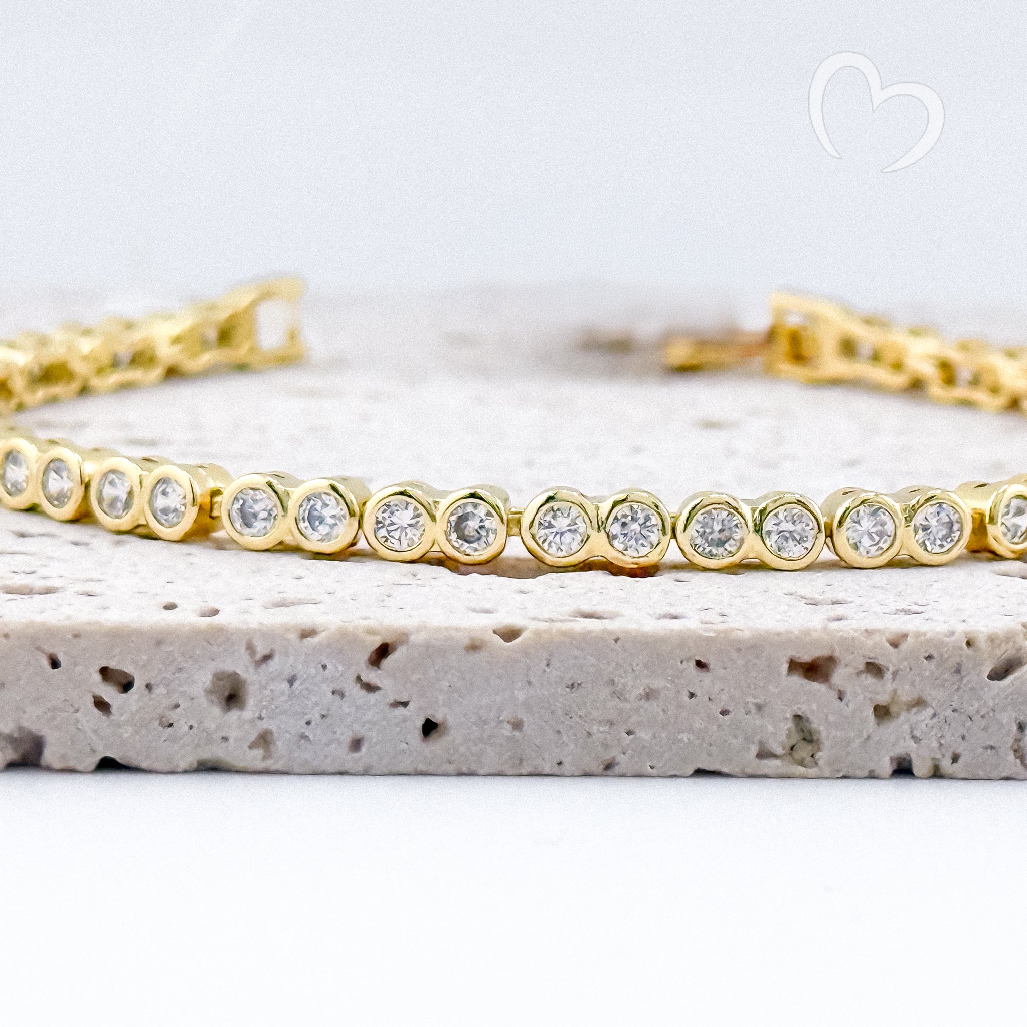 Eternal Bezel Tennis Bracelet