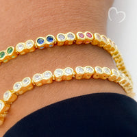 Eternal Bezel Tennis Bracelet