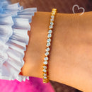 Eternal Bezel Tennis Bracelet