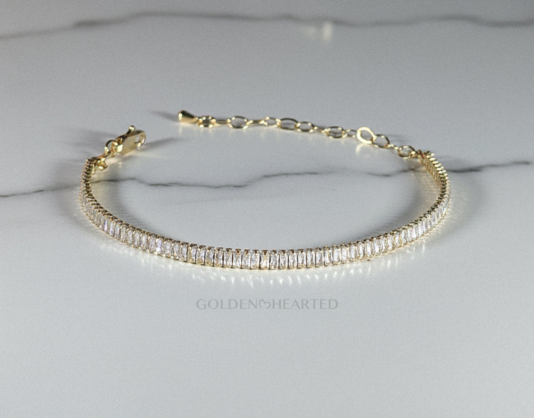 La Belle Baguette Tennis Bracelet