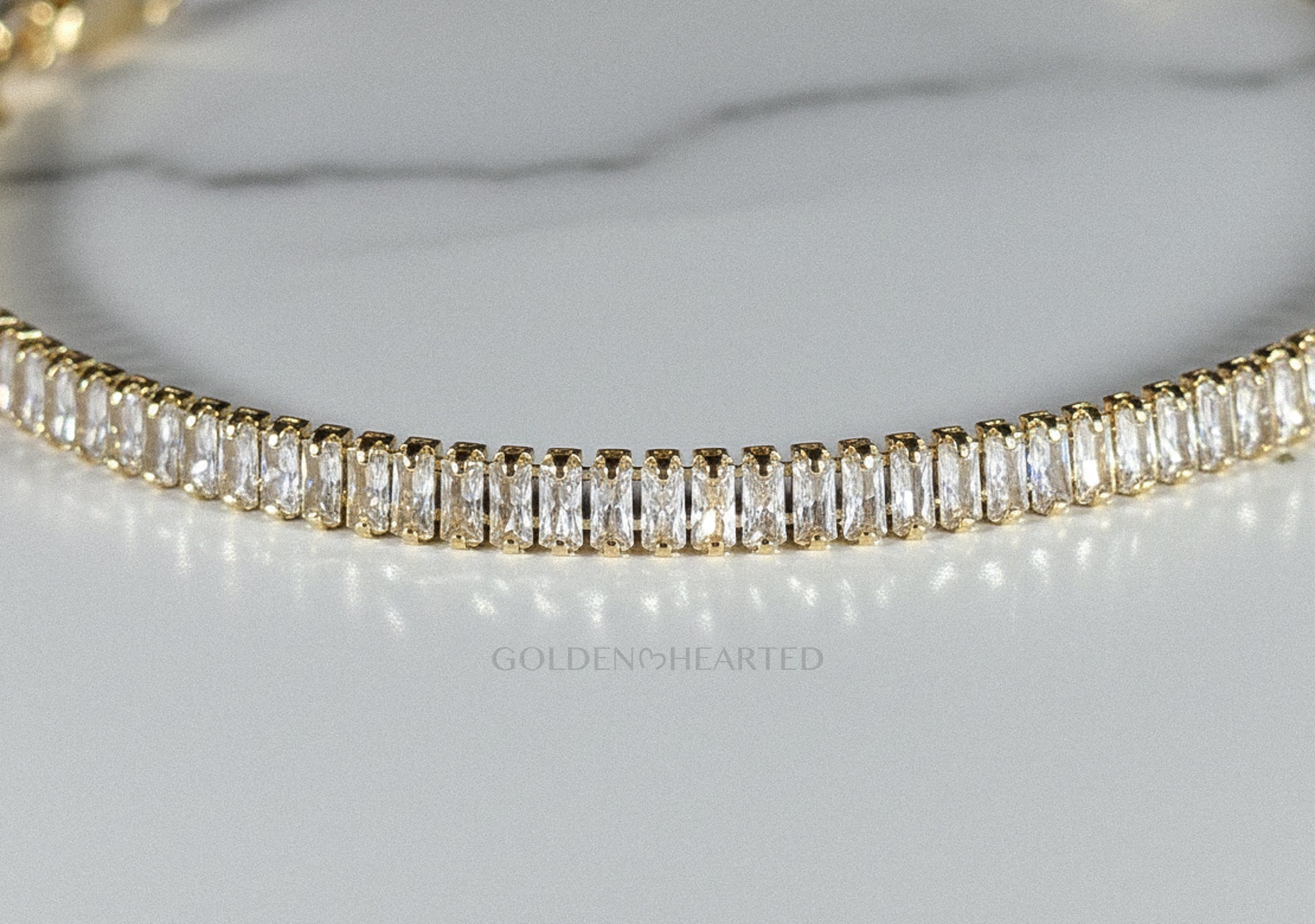 La Belle Baguette Tennis Bracelet