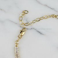 La Belle Baguette Tennis Bracelet