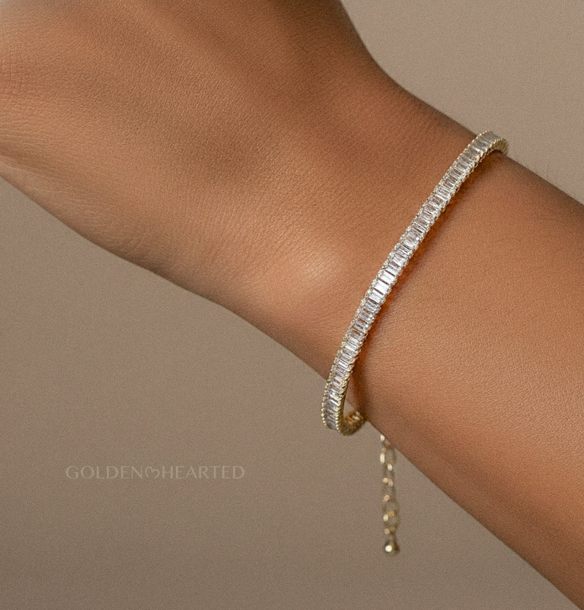 La Belle Baguette Tennis Bracelet