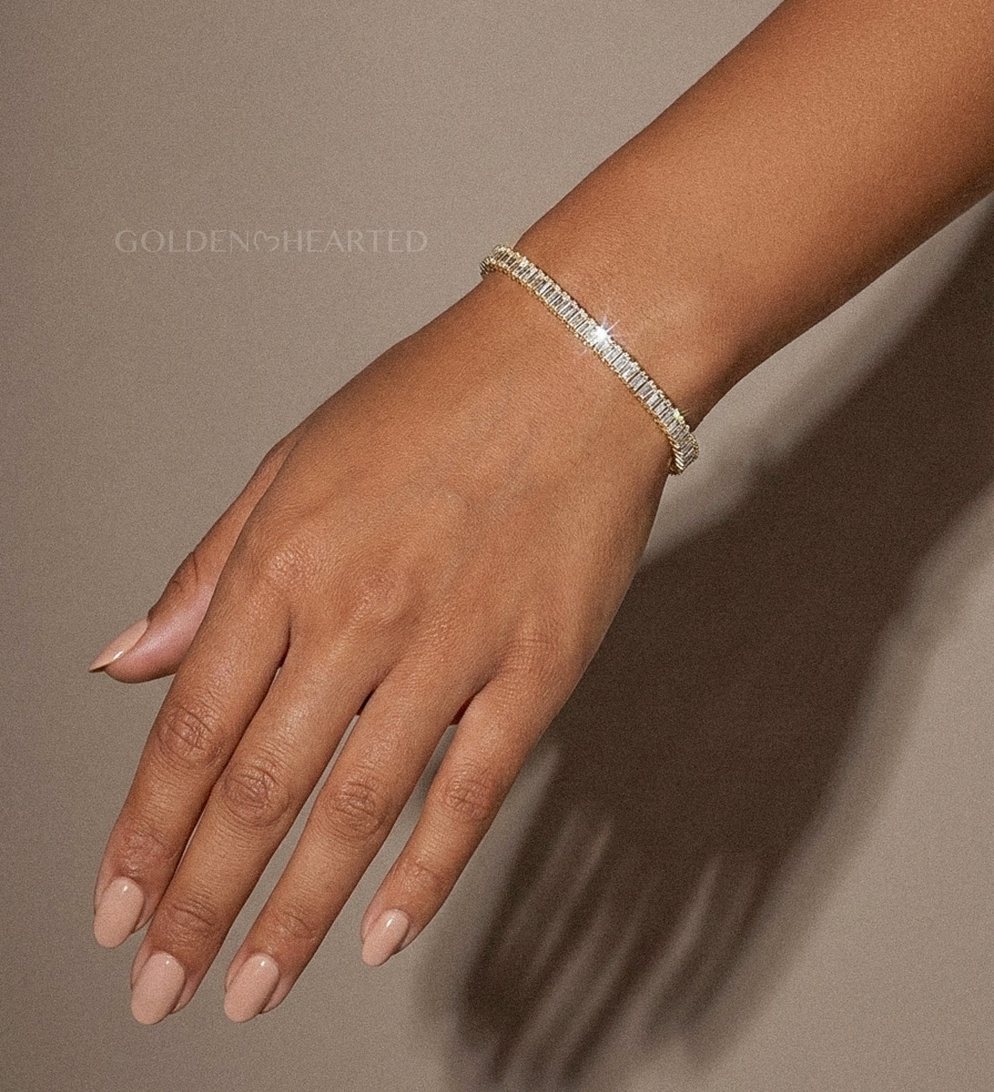 La Belle Baguette Tennis Bracelet