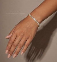 La Belle Baguette Tennis Bracelet