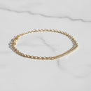 Golden Radiance Bar Bracelet - 18k Gold Filled Bar