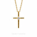 Faith Cross - 18k Gold Vermeil Cross