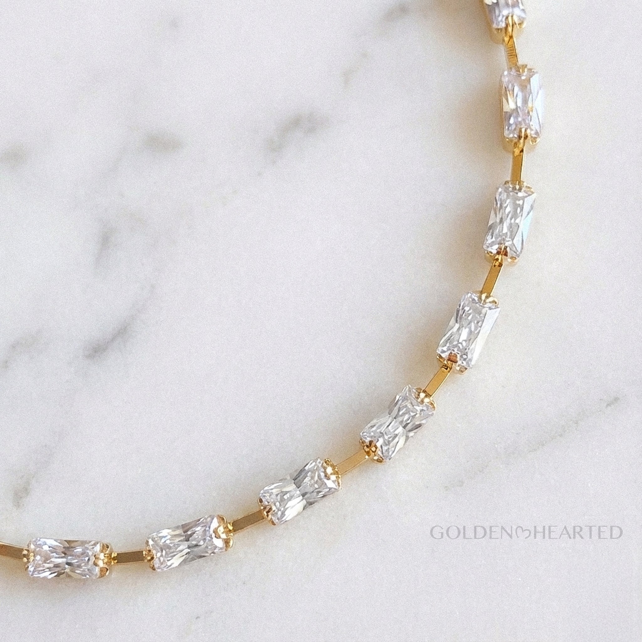 Beau Baguette Line Bracelet