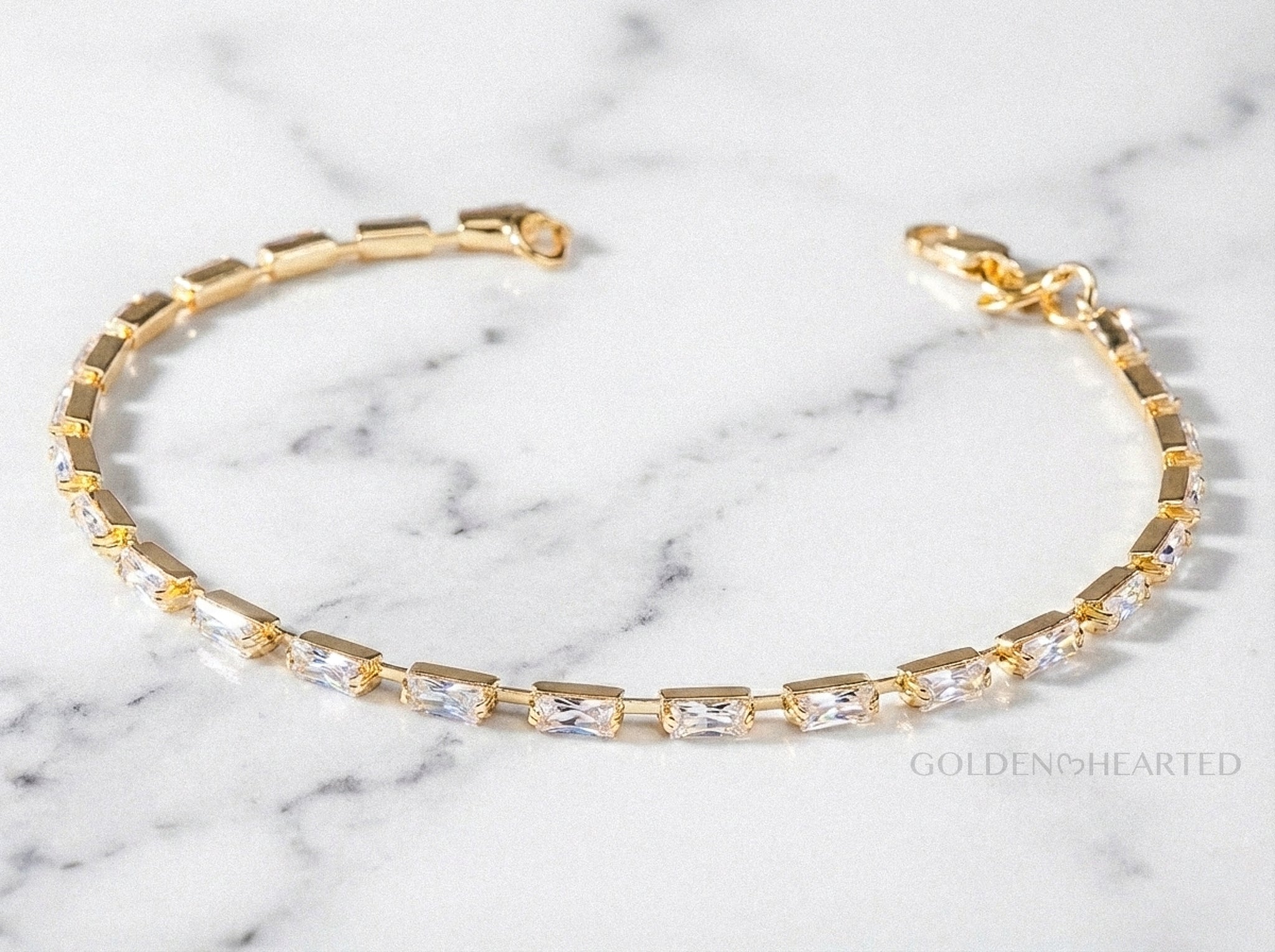 Beau Baguette Line Bracelet