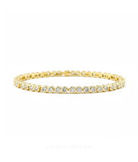 Eternal Bezel Tennis Bracelet